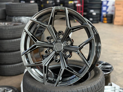 New 18X9 ET15 Vogue VWF10 SUV Rim (4 wheel) Hyper Black 6X139.7