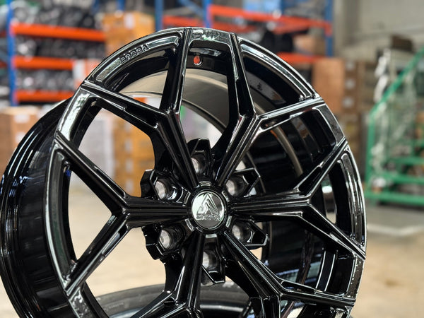 New 18X9 ET15 Vogue VWF10 SUV Rim (4 wheel) Gloss Black 6X139.7