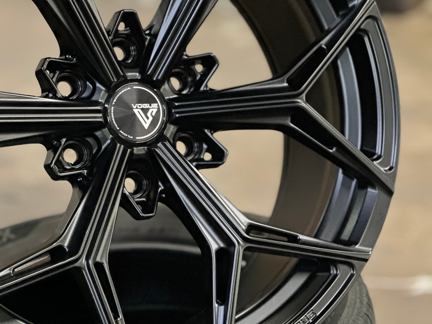 New 20X9 ET15 Vogue VWF10 SUV Rim (4 wheel) Matt Black 6X139.7