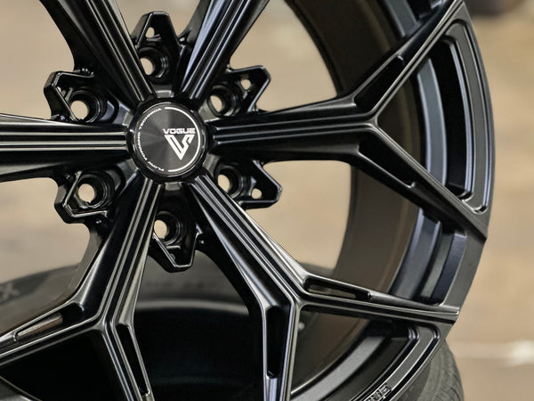 New 20X9 ET15 Vogue VWF10 SUV Rim (4 wheel) Matt Black 6X139.7