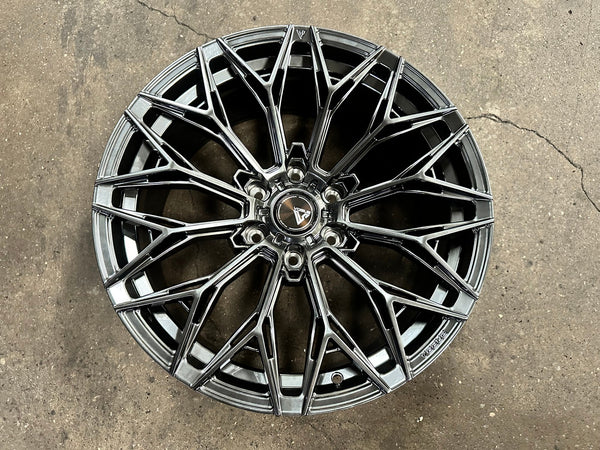 New 20X9 ET15 Vogue VWF13 SUV Rim (4 wheel) Hyper Black 6X139.7