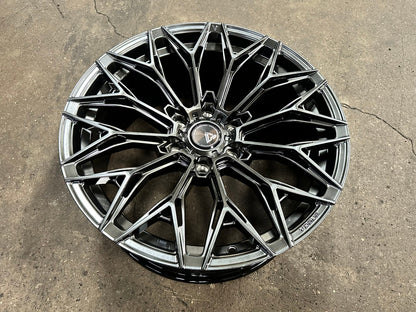New 20X9 ET15 Vogue VWF13 SUV Rim (4 wheel) Hyper Black 6X139.7