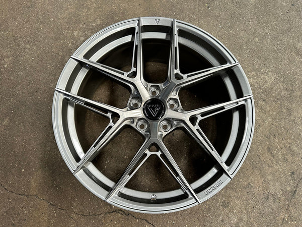 New 20X9 ET38 Vogue VWF19 Rim (4 wheel) Gloss Silver 5X120