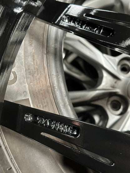 New 20X9 ET38 Vogue VWF19 Rim (4 wheel) Gloss Black 5X120