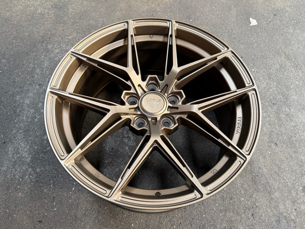 New 18X8.5 ET35 Vogue VWF218 Rim (4 wheel) Matt Bronze 5X112