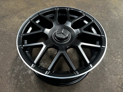 New 18X8 ET42 Mercedes AMG Design Rim (4 wheel) Matt Black 5X112