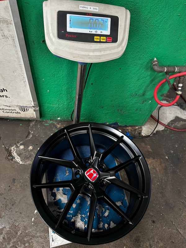 New 18X8 ET43 Civic HRV CRV Type R FL5 Design Rim (4 wheel) Matt Black 5X114.3