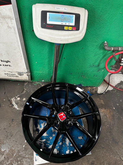 New 18X8 ET43 Civic HRV CRV Type R FL5 Design Rim (4 wheel) Gloss Black 5X114.3