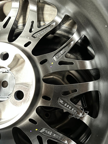 New 16X7 ET40 Lenso Yeti Rim (4 wheel) Hyper Black 4X100