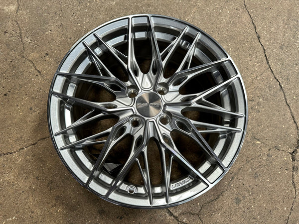 New 16X7 ET40 Lenso Yeti Rim (4 wheel) Gloss Black 4X100