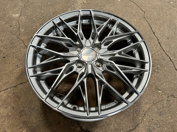 New 16X7 ET40 Lenso Yeti Rim (4 wheel) Gloss Black 4X100