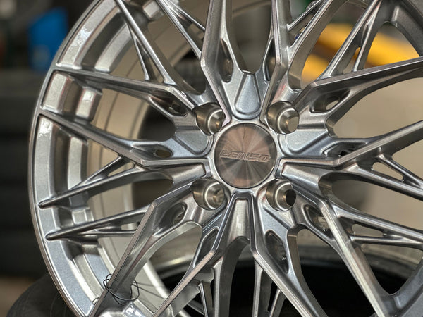 New 16X7 ET40 Lenso Yeti Rim (4 wheel) Gloss Black 4X100