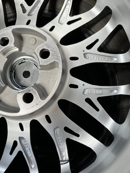 New 16X7 ET40 Lenso Yeti Rim (4 wheel) Gloss Black 4X100