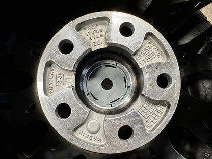 New 17X7.5 ET35 Lenso Yeti Rim (4 wheel) Gloss Black 5X114.3