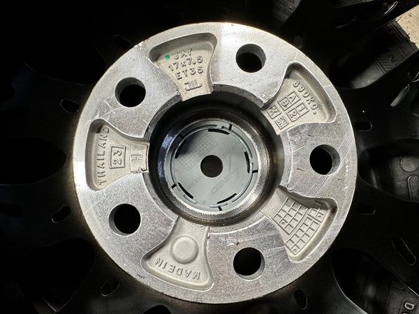 New 17X7.5 ET35 Lenso Yeti Rim (4 wheel) Gloss Black 5X114.3