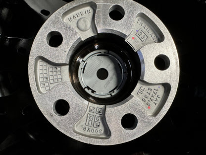 New 17X7.5 ET35 Lenso Yeti Rim (4 wheel) Gloss Black PF 5X114.3