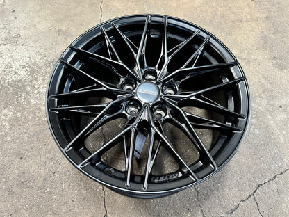 New 17X7.5 ET35 Lenso Yeti Rim (4 wheel) Matt Black 5X114.3