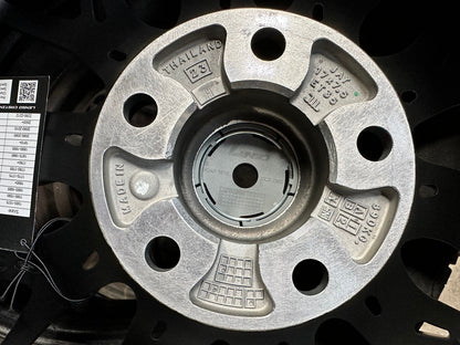 New 17X7.5 ET35 Lenso Yeti Rim (4 wheel) Matt Black 5X114.3