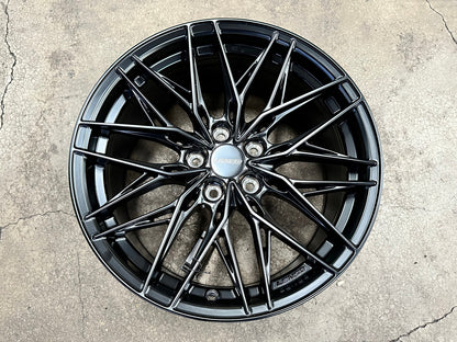 New 18X8.5 ET35 Lenso Yeti Rim (4 wheel) Matt Black 5X114.3