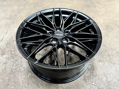 New 18X8.5 ET35 Lenso Yeti Rim (4 wheel) Matt Black 5X114.3