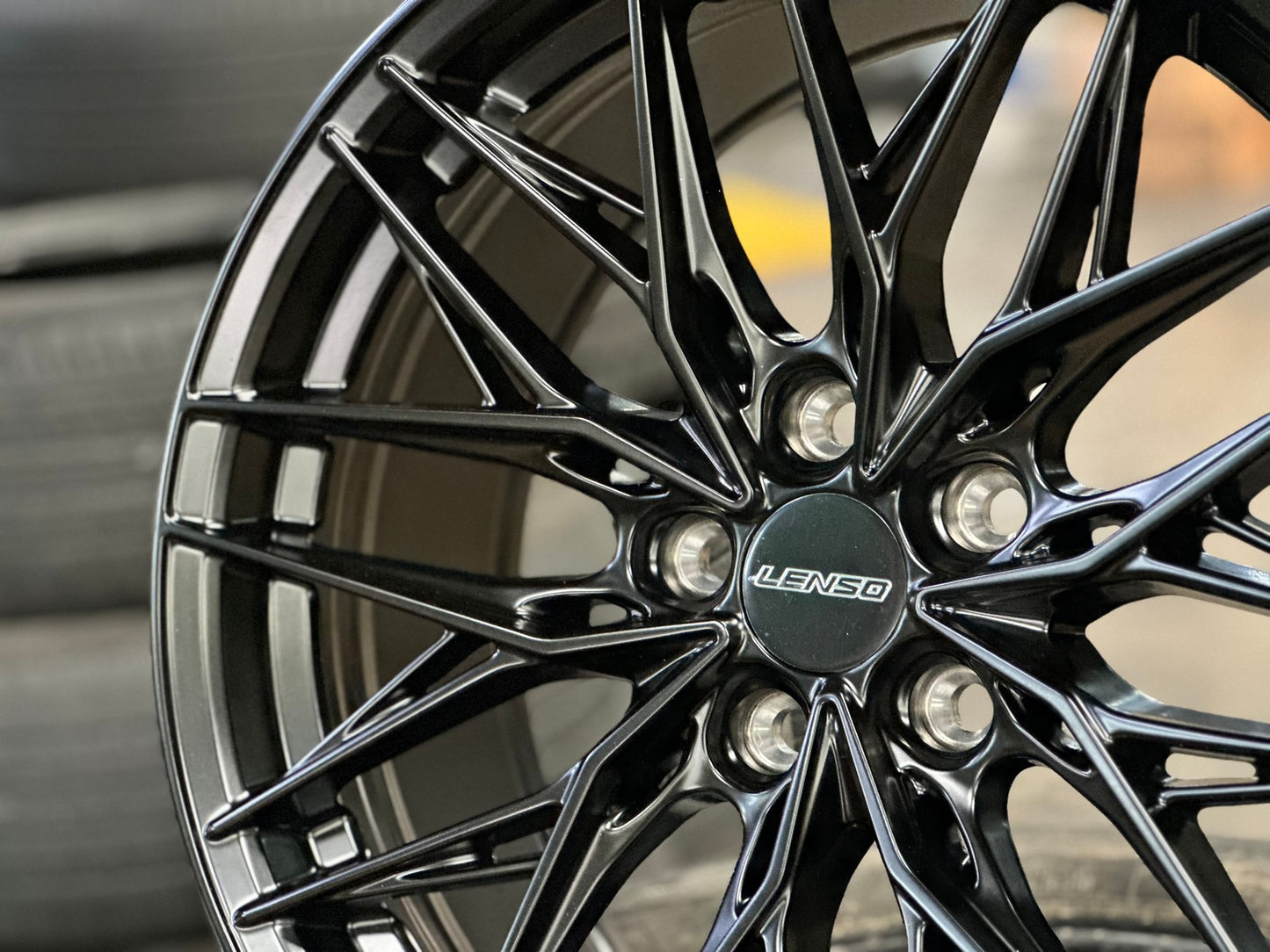 New 18X8.5 ET35 Lenso Yeti Rim (4 wheel) Matt Black 5X114.3