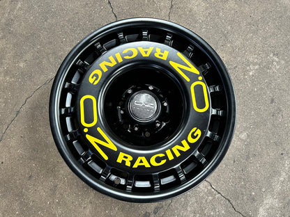 New 16X8.5 ET-15 OZ Rally Rim (5 wheel) Gloss Black 6X139.7