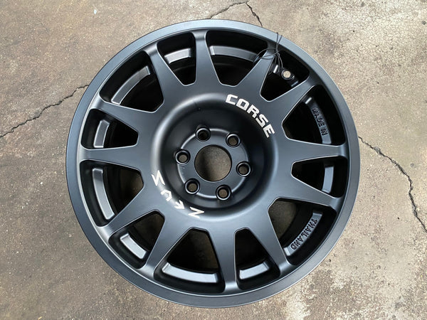 New 16X8.5 ET0 Lenso Zeus Rim (4 wheel) Matt Black 6X139.7