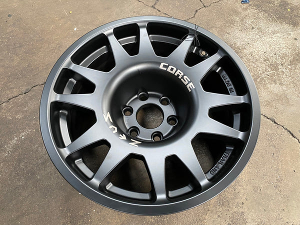 New 16X8.5 ET0 Lenso Zeus Rim (4 wheel) Matt Black 6X139.7