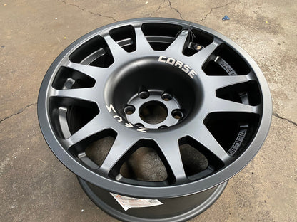 New 16X8.5 ET0 Lenso Zeus Rim (4 wheel) Matt Black 6X139.7