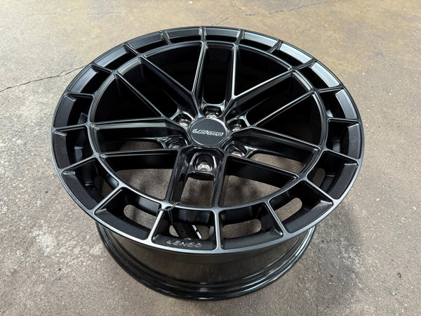 New 20X9 ET15 Lenso Zeta Rim (4 wheel) Matt Black 6X139.7