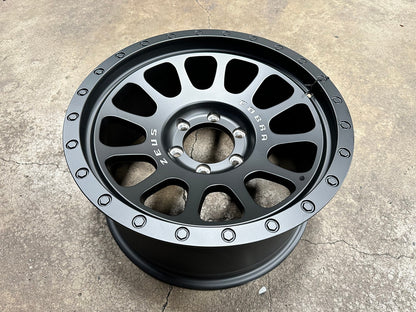 New 18X9 ET10 Lenso Zeus Rim (4 wheel) Matt Black 6X139.7