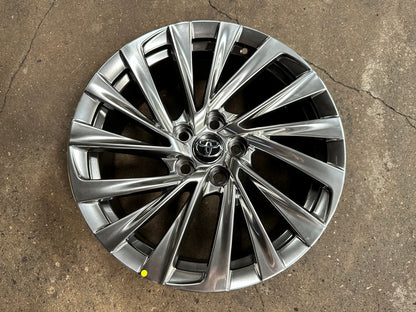 New 18X8 ET40 Amgood Sunrise Rim (4 wheel) Hyper Black 5X114.3