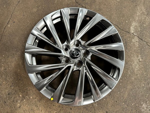 New 18X8 ET40 Amgood Sunrise Rim (4 wheel) Hyper Black 5X114.3