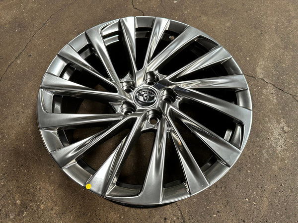 New 18X8 ET40 Amgood Sunrise Rim (4 wheel) Hyper Black 5X114.3