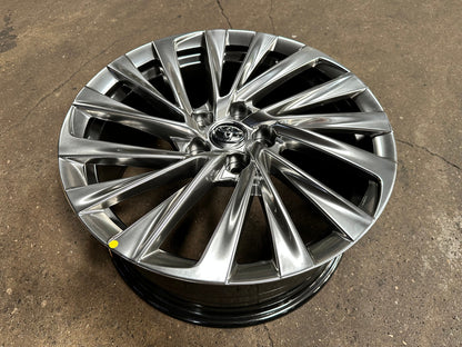 New 18X8 ET40 Amgood Sunrise Rim (4 wheel) Hyper Black 5X114.3