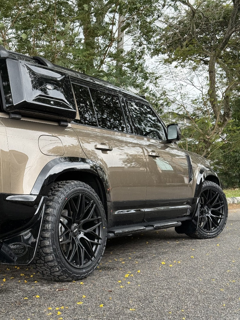 New 17X8 ET33 Mecedes Design Monoblock Rim (4 wheel) Gloss Silver 5X112