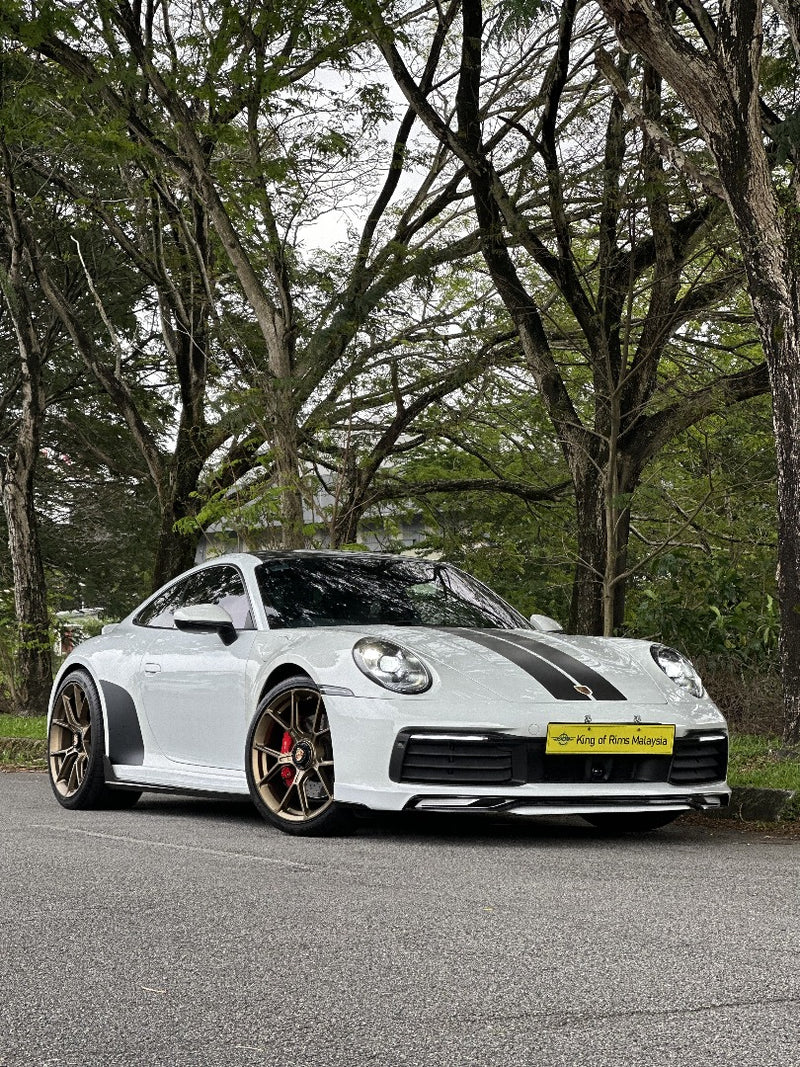 New 17X8 ET33 Mecedes Design Monoblock Rim (4 wheel) Gloss Silver 5X112