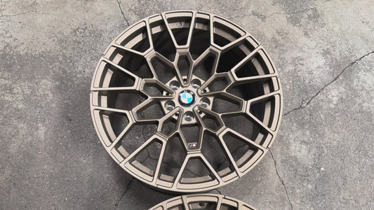 New 20x8.5 ET25 20x9.5 ET35 Overdrive Forged BMW Style 827M (4 wheel) 5x112 Bronze