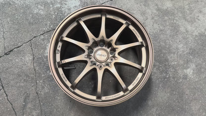 NEW 18X8.5 ET35 NK Performance CE28 Rim (4 wheel) Flat Bronze 5X112