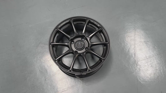 New 15X7 ET35 Raxer RP10X (4 wheel) 4X114.3 Graphite