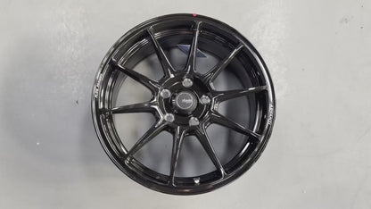 New 17x7.5 ET42 Advanti Aria (4 wheel) 5x114.3 Gloss Black