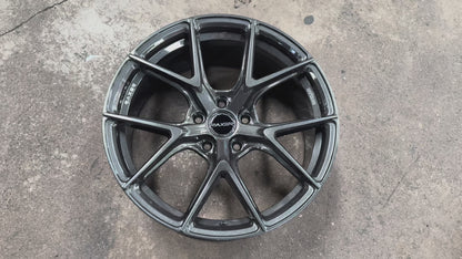 NEW 18X8.5 ET42 Raxer RTX02 Rim (4 wheel) Dark Graphite 5X112