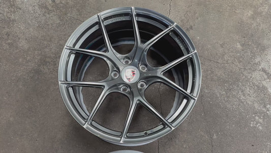 New 20x8.5 ET48 20x10.5 ET43 Overdrive Forged BF01 (4 wheel) 5x130 Diamond Black