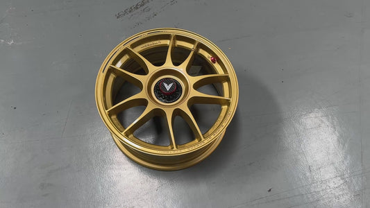New 16x7 ET35 Lenso VNK Rim (4 wheel) Gold 4x114.3