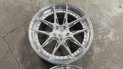 New 20x8.5 ET33 20x10 ET40 Vogue Wheel X01 (4 wheel) 5x120 Silver