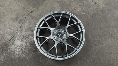 New 18x8.5 ET35 Lenso Eurospeed Rim (4 wheel) Hyperblack 5x114.3