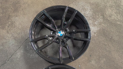 New 18 BMW Style 792M rim G20 (4 wheel) Black 5X112