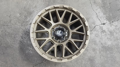 New 18x9 ET0 Lenso Cezar Rim (4 wheel) Matt Bronze 6x139.7