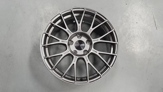 New 17x8 ET35 Enkei Racing PFM1 Japan (4 wheel) 5x114.3 Dark Silver