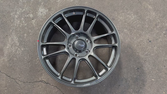 New 17x7.5J Advanti Ameros Rim (4 wheel) Gloss Gunmetal 5x114.3